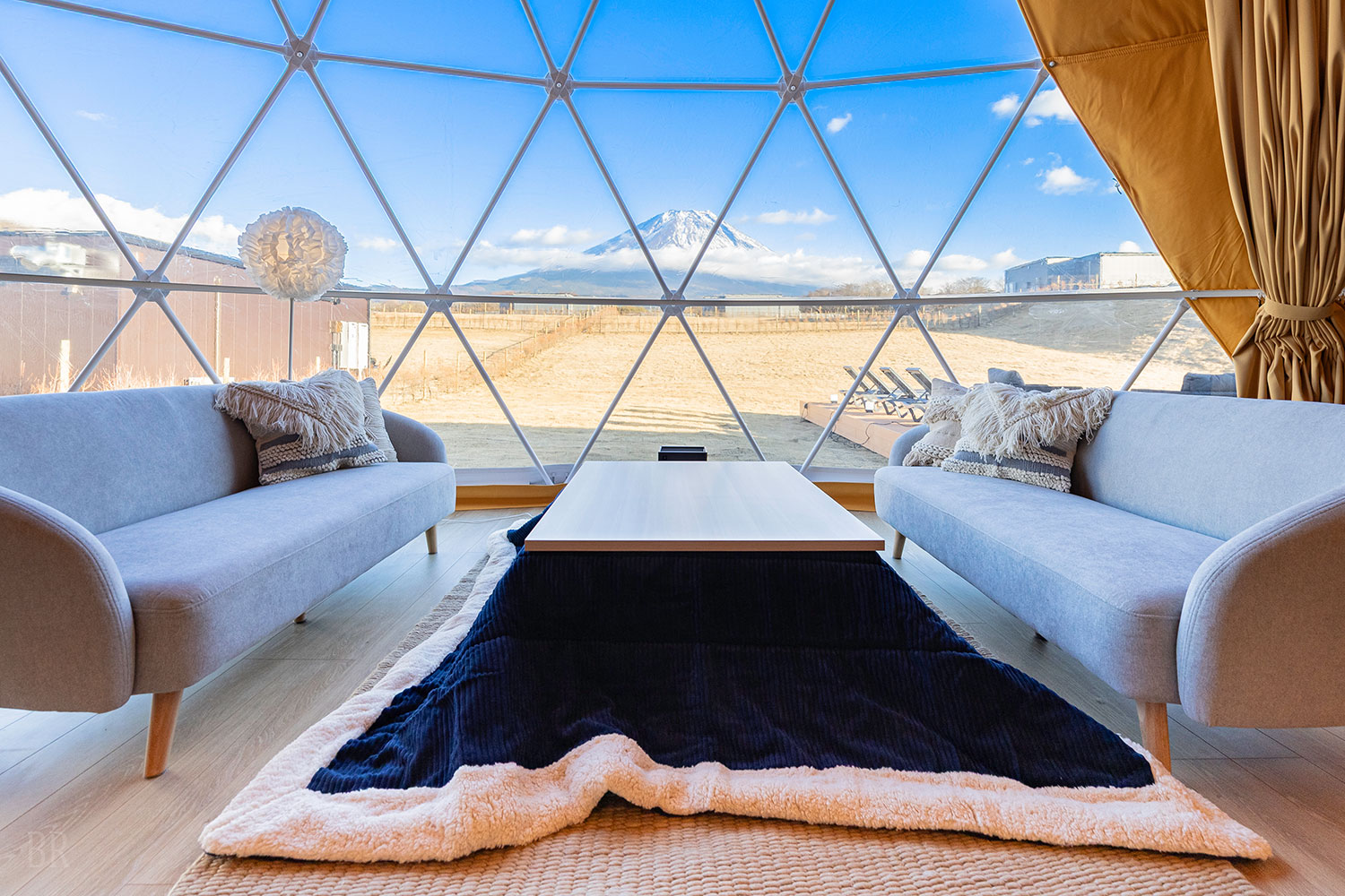 豪華露營B&V富士山河口湖