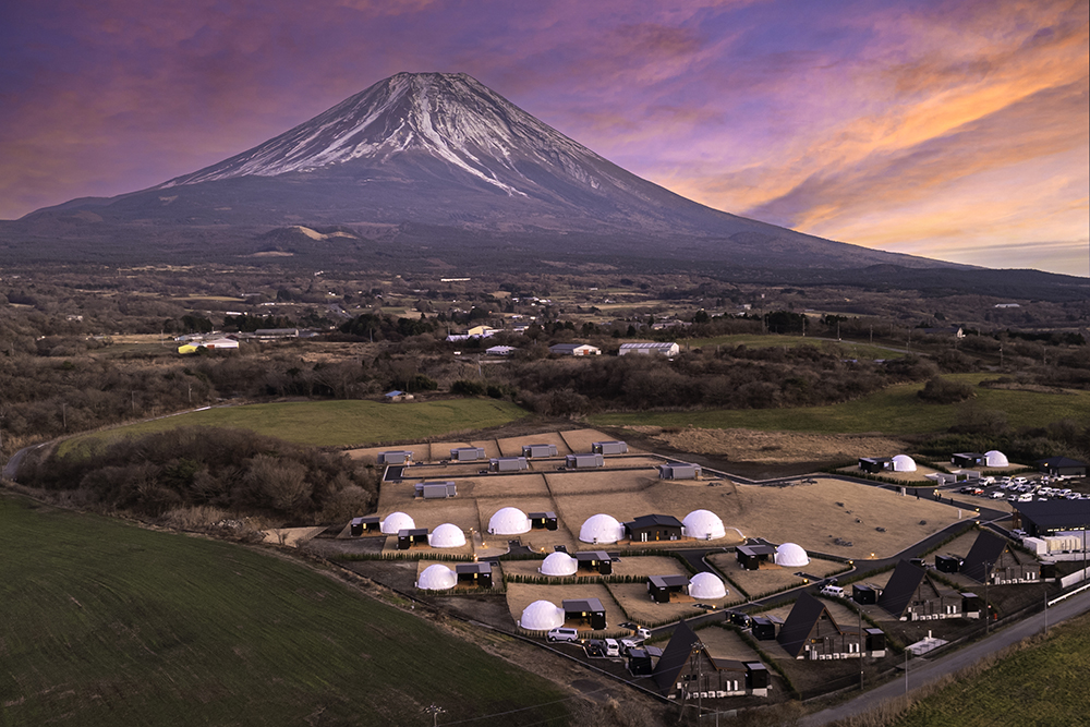 豪華露營B&V富士山河口湖